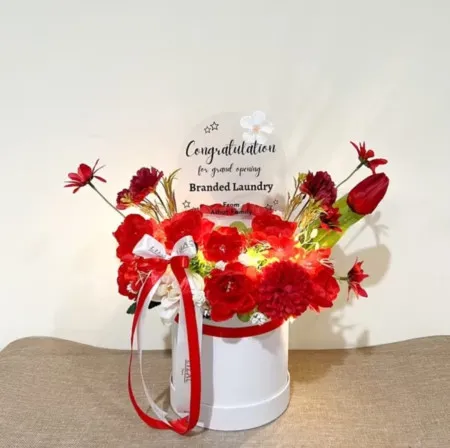 Bloom Box Akrilik Ucapan Grand Opening Buleleng